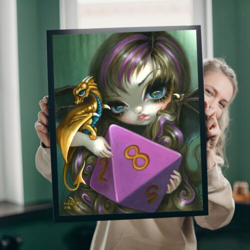 Jasmine Becket Griffith - 8 Sided Dice Fairy - 55x70cm – Bild 7