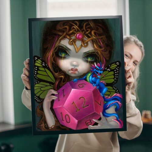 Jasmine Becket Griffith - 12 Sided Dice Fairy - 55x70cm – Bild 7