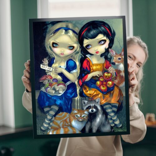 Jasmine Becket Griffith - Alice and Snow White - 75x100cm – Bild 5