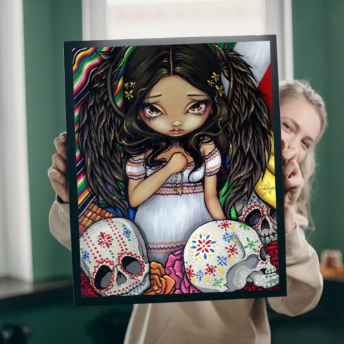 Jasmine Becket Griffith - Angel De Los Muertos - 60x80cm – Bild 4