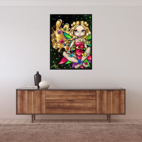 Jasmine Becket Griffith - Butterfly Princess - 75x100cm – Bild 8