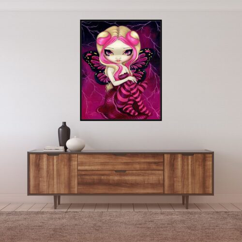 Jasmine Becket Griffith - Pink Lightning - 60x75cm – Bild 10