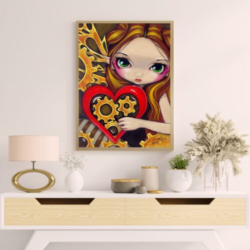 Jasmine Becket Griffith - A Clockwork Valentine - 60x75cm – Bild 3