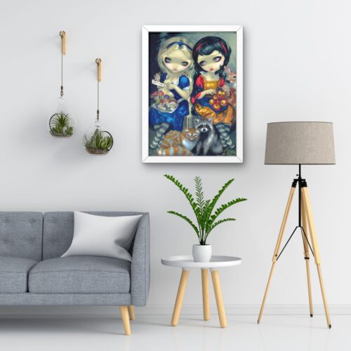 Jasmine Becket Griffith - Alice and Snow White - 75x100cm – Bild 9
