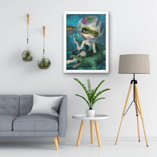 Jasmine Becket Griffith - Alligator Girl - 60x75cm – Bild 9