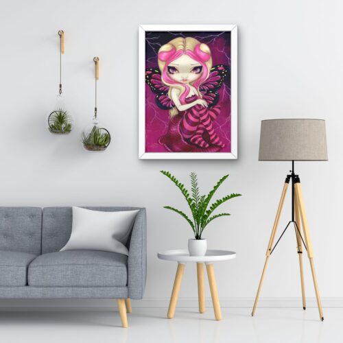 Jasmine Becket Griffith - Pink Lightning - 60x75cm – Bild 6
