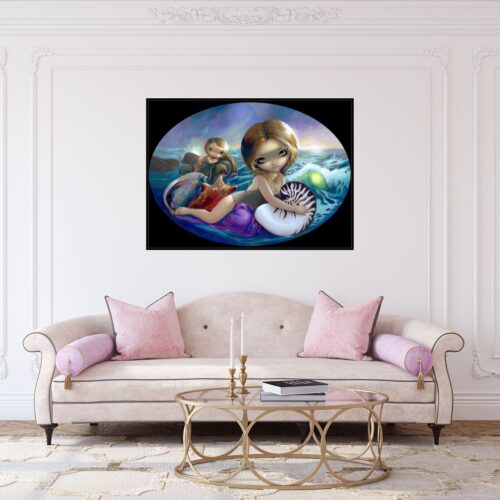 Jasmine Becket Griffith - Amphitrite - 75x65cm – Bild 5
