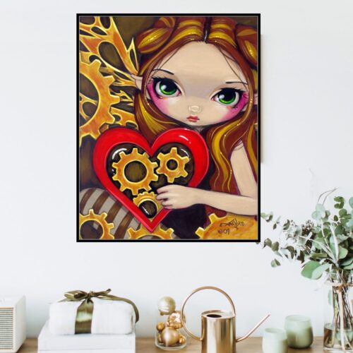 Jasmine Becket Griffith - A Clockwork Valentine - 60x75cm – Bild 2