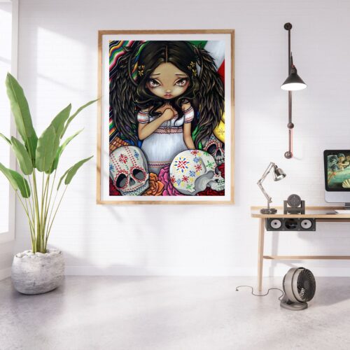 Jasmine Becket Griffith - Angel De Los Muertos - 60x80cm – Bild 5