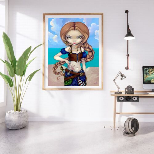 Jasmine Becket Griffith - Captain Molly Morgan - 80x100cm – Bild 3