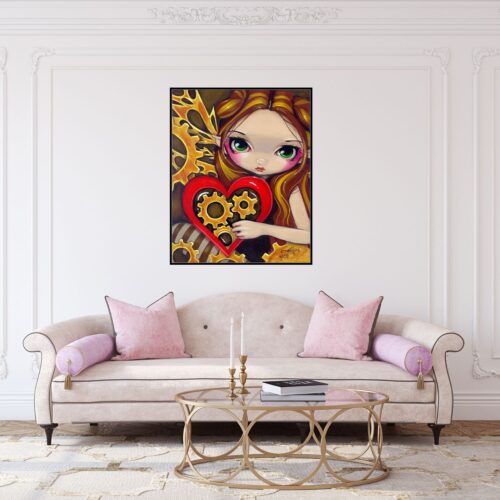 Jasmine Becket Griffith - A Clockwork Valentine - 60x75cm – Bild 6