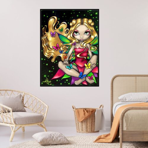 Jasmine Becket Griffith - Butterfly Princess - 75x100cm – Bild 3