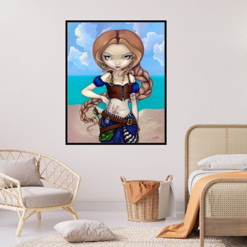 Jasmine Becket Griffith - Captain Molly Morgan - 80x100cm – Bild 5