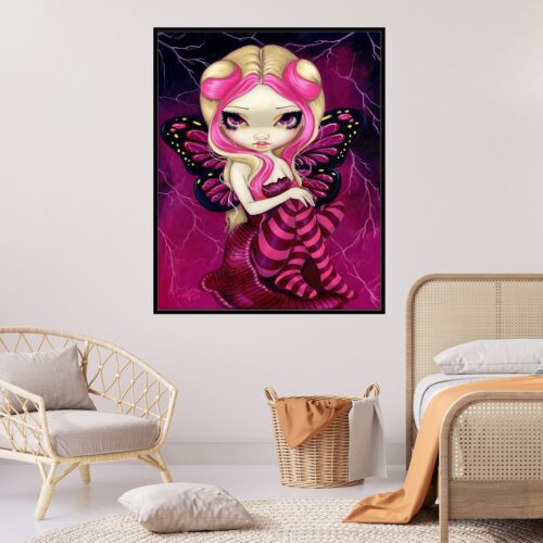 Jasmine Becket Griffith - Pink Lightning - 60x75cm – Bild 3