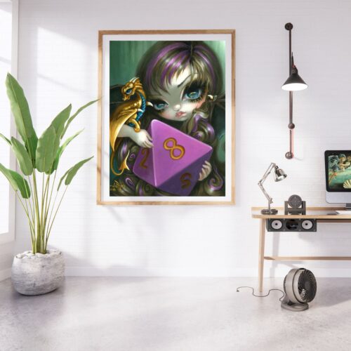 Jasmine Becket Griffith - 8 Sided Dice Fairy - 55x70cm – Bild 2
