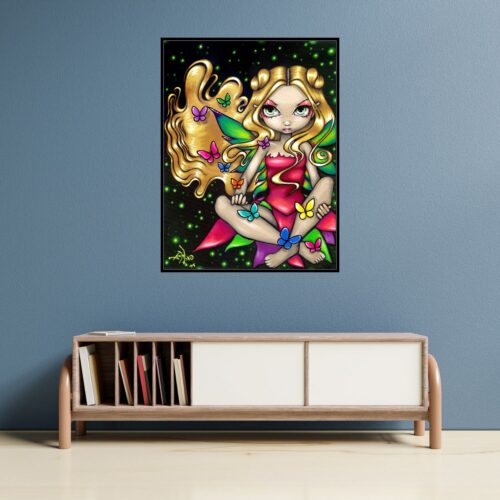 Jasmine Becket Griffith - Butterfly Princess - 75x100cm – Bild 6