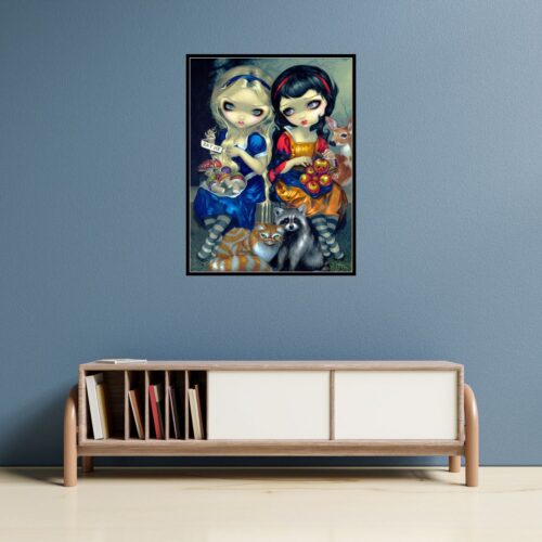 Jasmine Becket Griffith - Alice and Snow White - 75x100cm – Bild 6