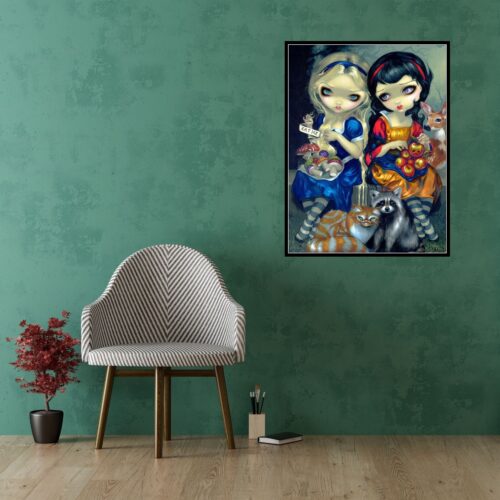 Jasmine Becket Griffith - Alice and Snow White - 75x100cm – Bild 7