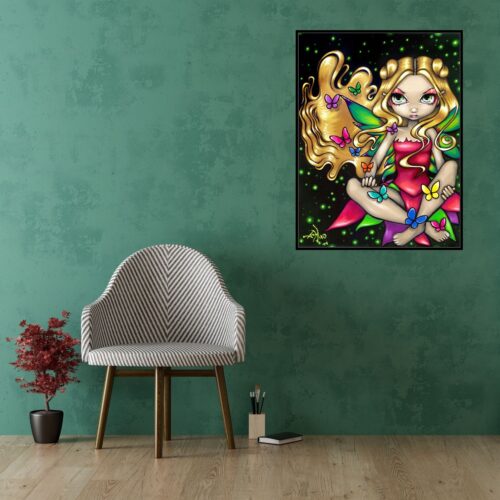 Jasmine Becket Griffith - Butterfly Princess - 75x100cm – Bild 7