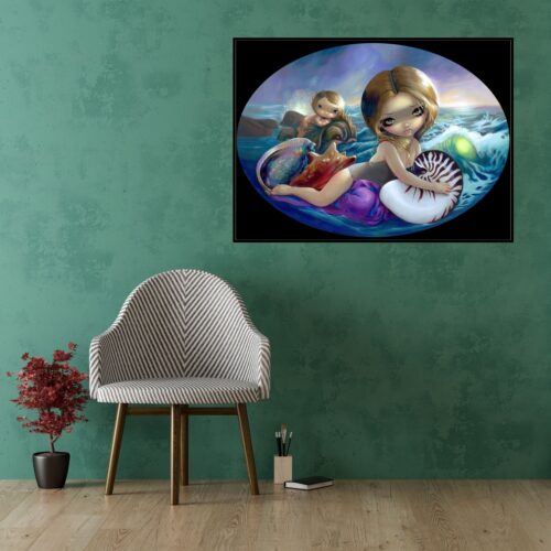 Jasmine Becket Griffith - Amphitrite - 75x65cm – Bild 3