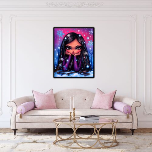 Amaris - Numixie End of Snow - 40x50cm - Eckige Harzsteine – Bild 3
