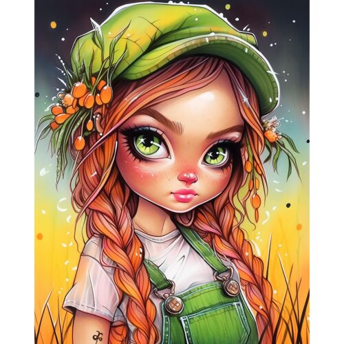 Amaris - Numixie Harvest Day - 40x50cm - Eckige Harzsteine