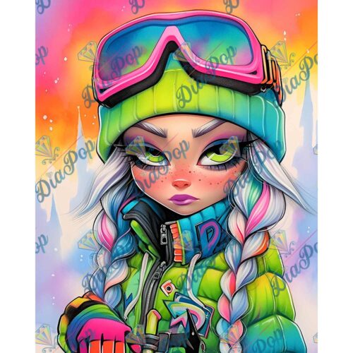 Amaris - Numixie Winter Craze - 40x50cm - Eckige Harzsteine