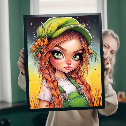 Amaris - Numixie Harvest Day - 40x50cm - Eckige Harzsteine – Bild 3