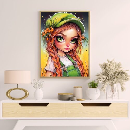 Amaris - Numixie Harvest Day - 40x50cm - Eckige Harzsteine – Bild 4