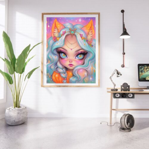Amaris - Numixie Cleo - 40x50cm - Eckige Harzsteine – Bild 5