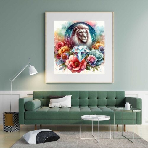 Tiki - Diamond Flower Lion – Bild 3
