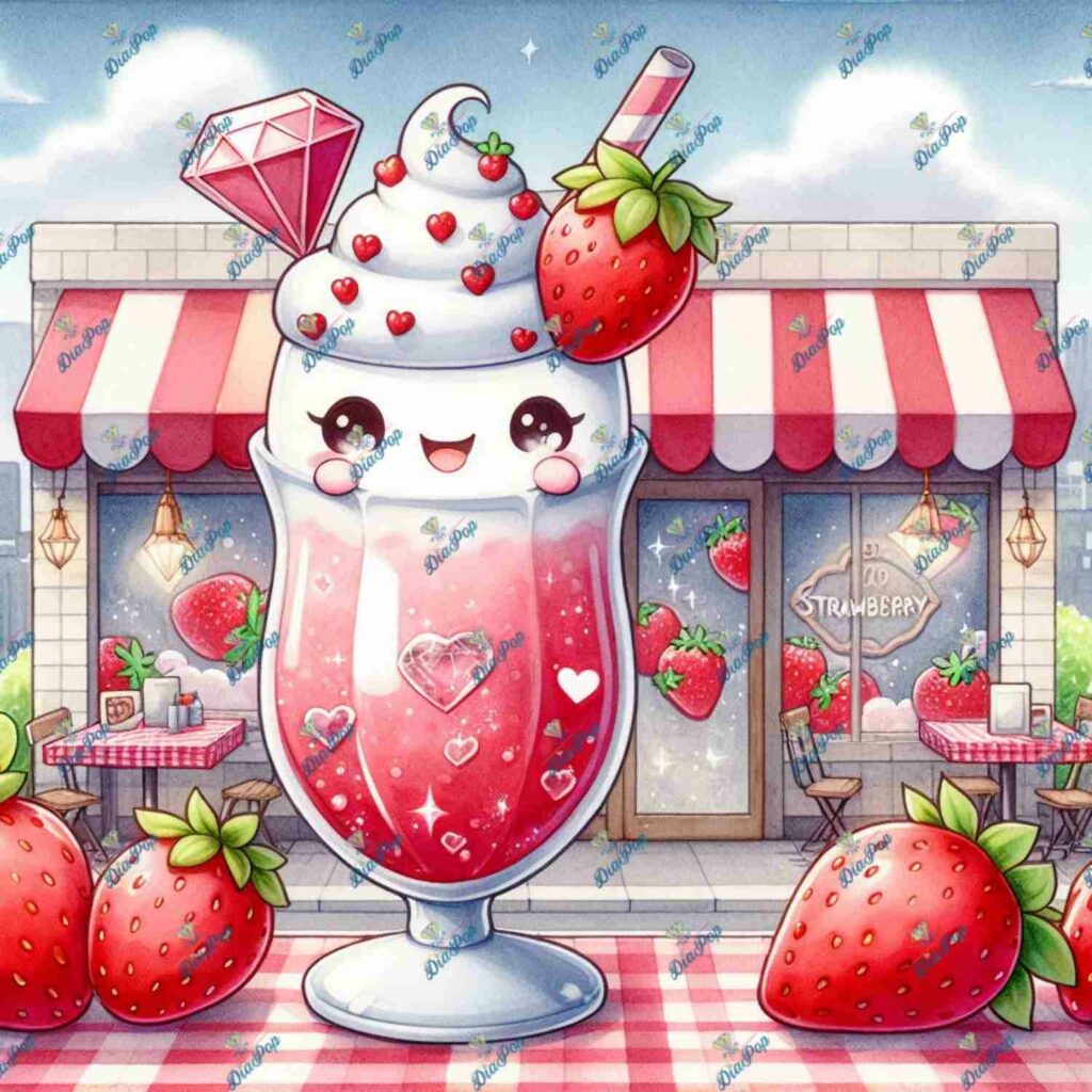 Tiki - Happy Strawberry Milchshake
