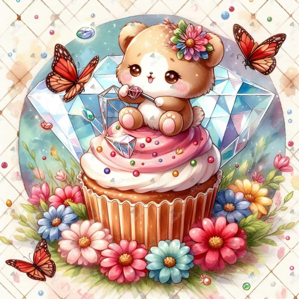 Tiki - Cupcake Bärchen