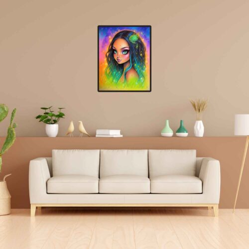 Amaris - Numixie Mikala - 40x50cm - Eckige Harzsteine – Bild 3