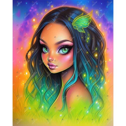 Amaris - Numixie Mikala - 40x50cm - Eckige Harzsteine
