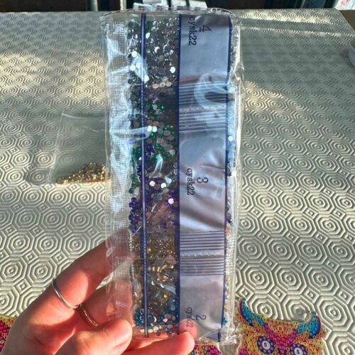 DIY Diamond Painting Schlüsselanhänger - Cartoon Tiere - 5 Stück - beidseitig paintbar – Bild 5
