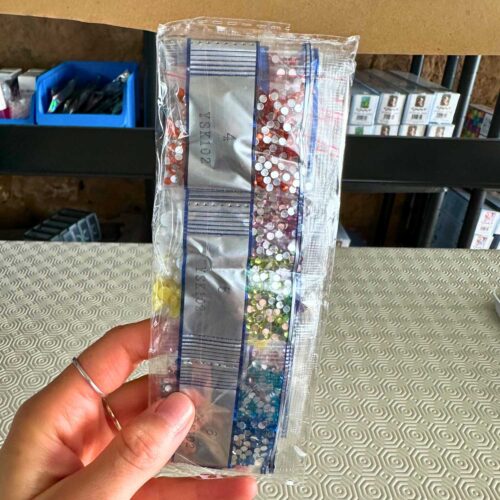 DIY Diamond Painting Schlüsselanhänger - Insekten - 5 Stück - beidseitig paintbar – Bild 5