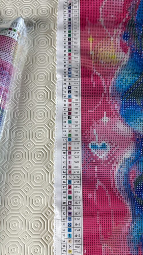 Amaris - Numixie Theresa - 40x50cm - Eckige Harzsteine - B-Ware - Ecken durch Transport zerknittert – Bild 5