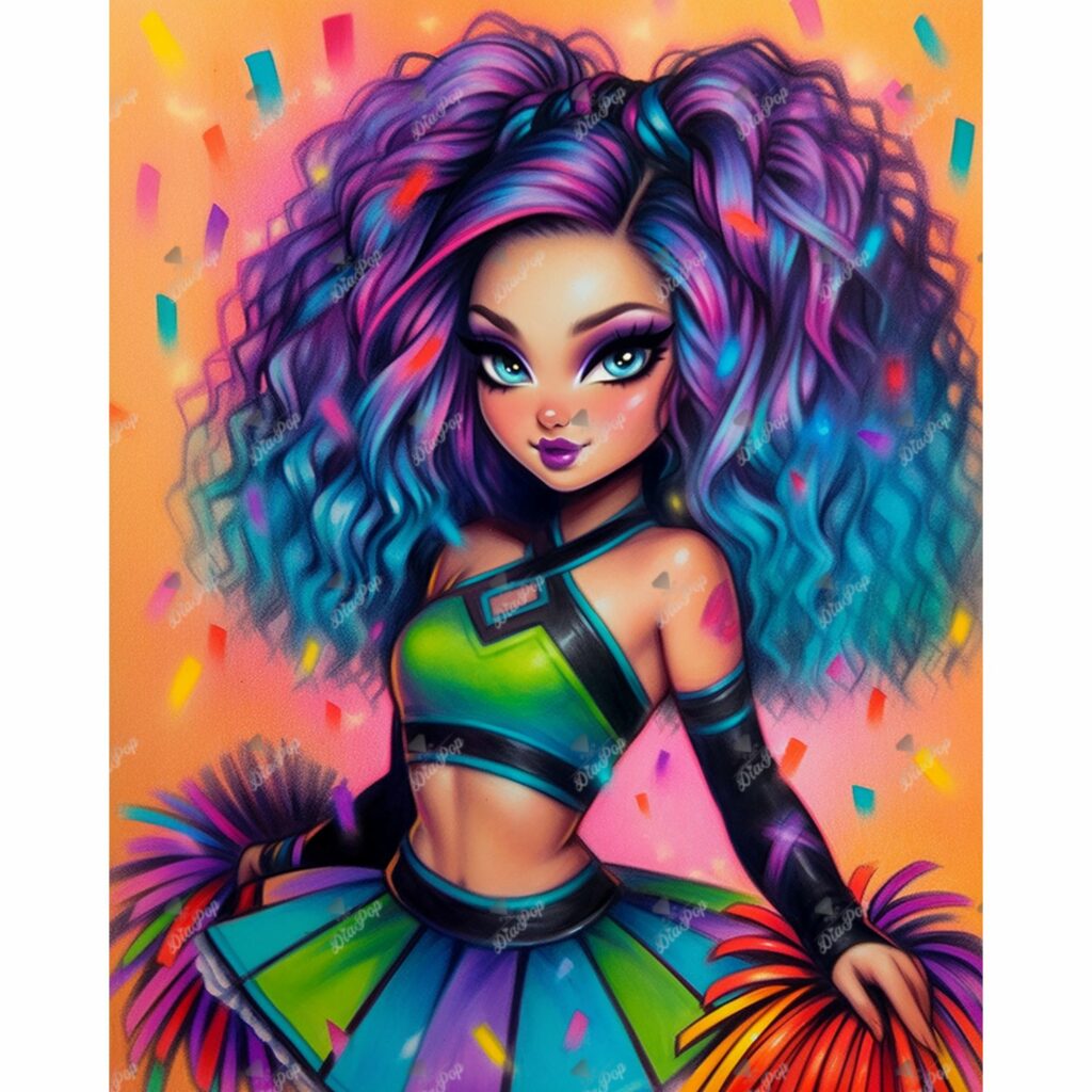 Amaris - Numixie Ally - 40x50cm - Eckige Harzsteine