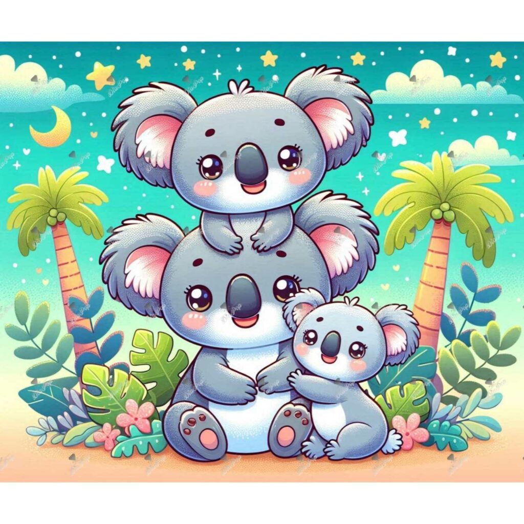 FairyBelle - Koala Familie