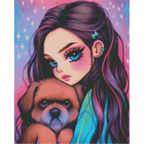 Amaris - Numixie Mila & Misty - 40x50cm - Eckige Harzsteine – Bild 2