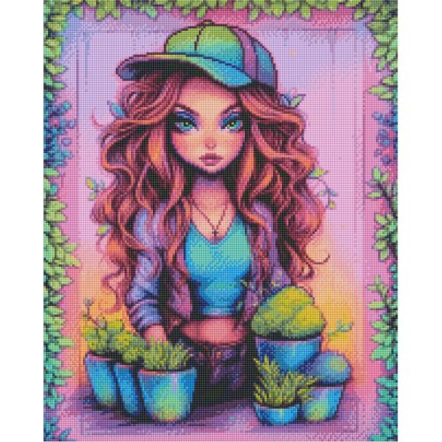 Amaris - Numixie Love for the Green - 40x50cm - Eckige Harzsteine – Bild 2