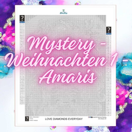 Amaris - Mystery - Weihnachten 1 - 40x50cm - Eckige Harzsteine - Vorbestellung