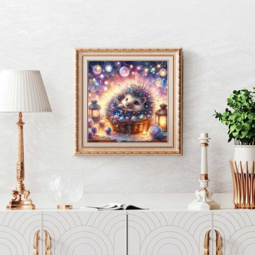 Tinkerangie - Funkelnder Igel im Lichterkorb – Bild 2