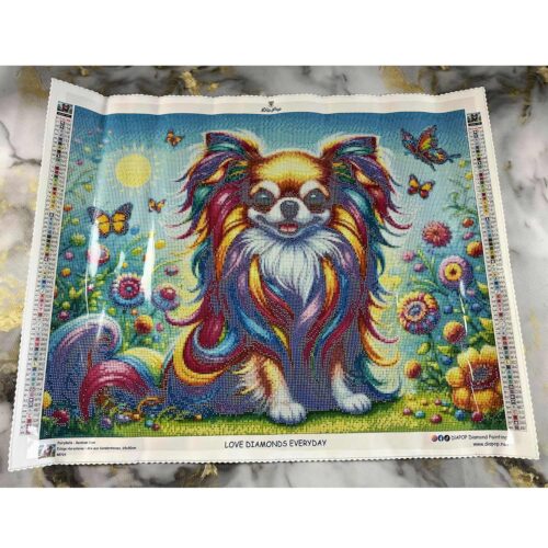 FairyBelle - Rainbow Coco - 50x65cm - Eckige Harzsteine + Mix aus Sondersteinen