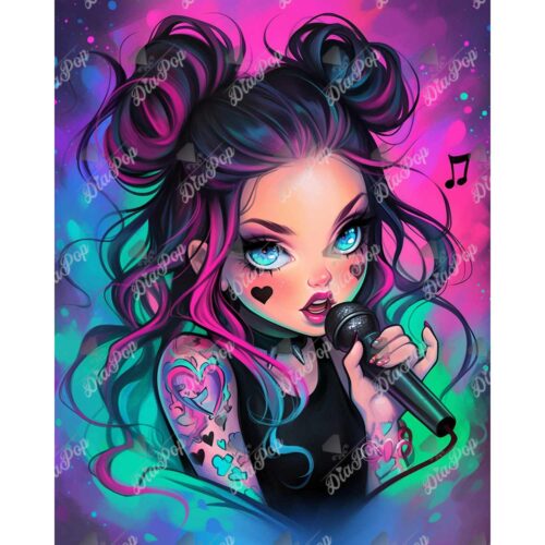 Amaris - Numixie Vita - 40x50cm - Eckige Harzsteine