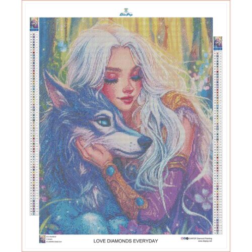 Amaris - It's in the Bond - 50x62,5cm - Eckige Harzsteine – Bild 3