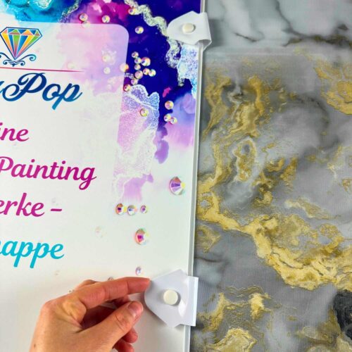 A2 Diamond Painting Sammelmappe – für Bilder bis 40x50 cm (30 Folien) – Bild 4