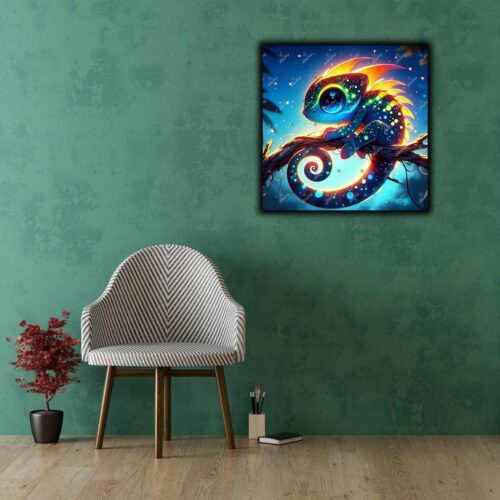 Tiki Diamonds - Glowing Chameleon at Night – Bild 2