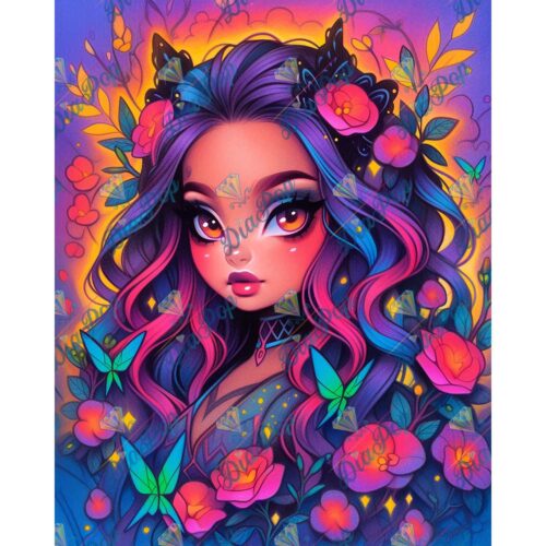 Amaris - Numixie Danica - 40x50cm - Eckige Harzsteine
